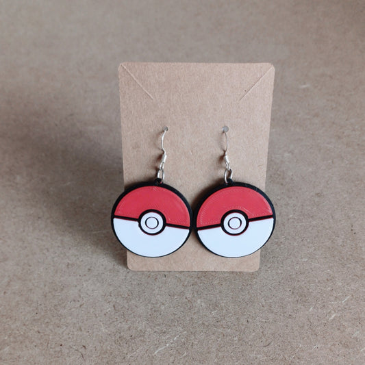 Pendientes Pokeball