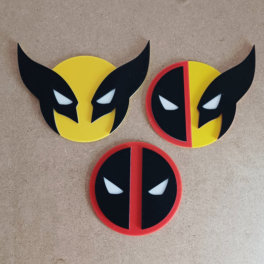 Posavasos Deadpool-Wolverine